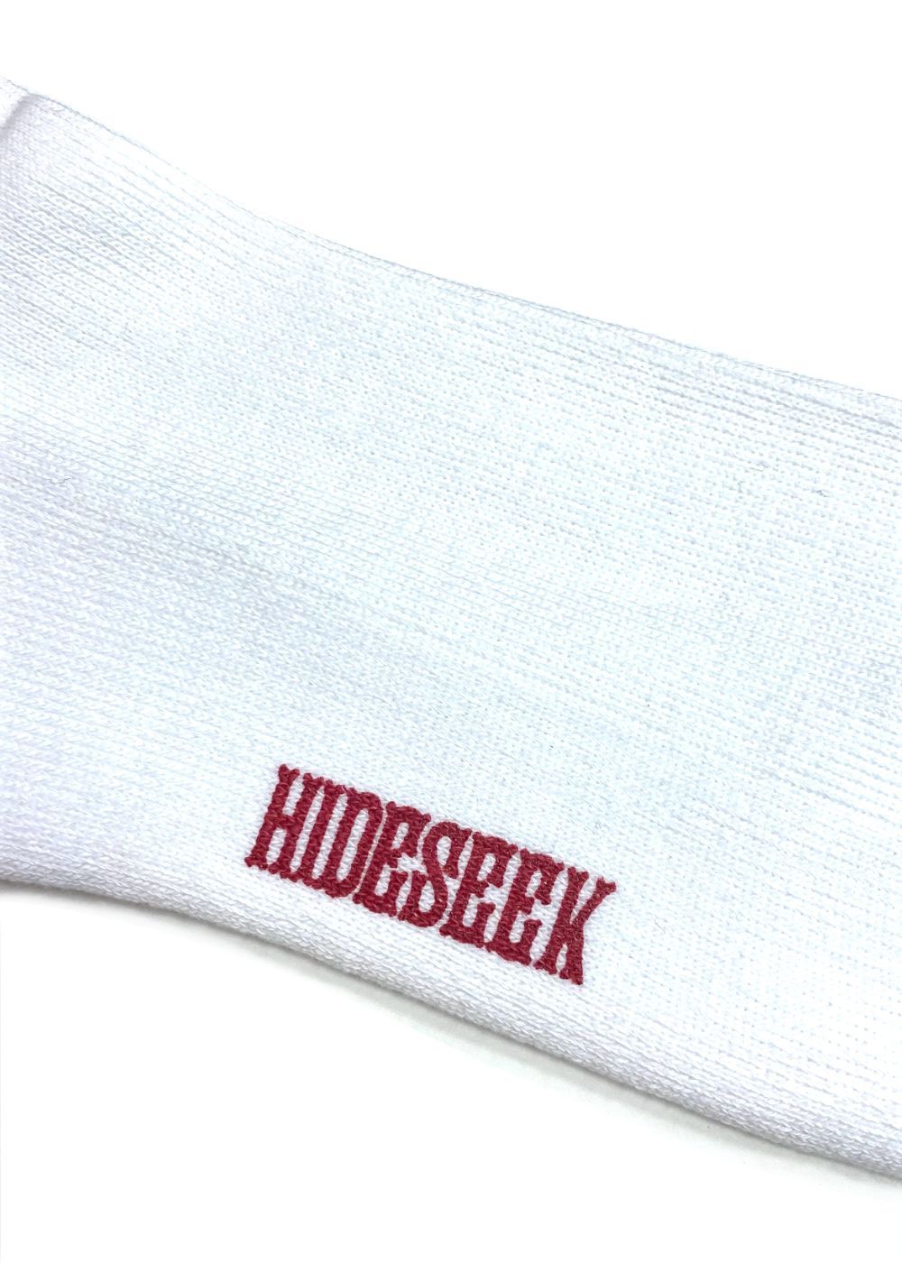 HIDE AND SEEK - 【ラスト1点】HAS SOX (WHITE) / ジャガード