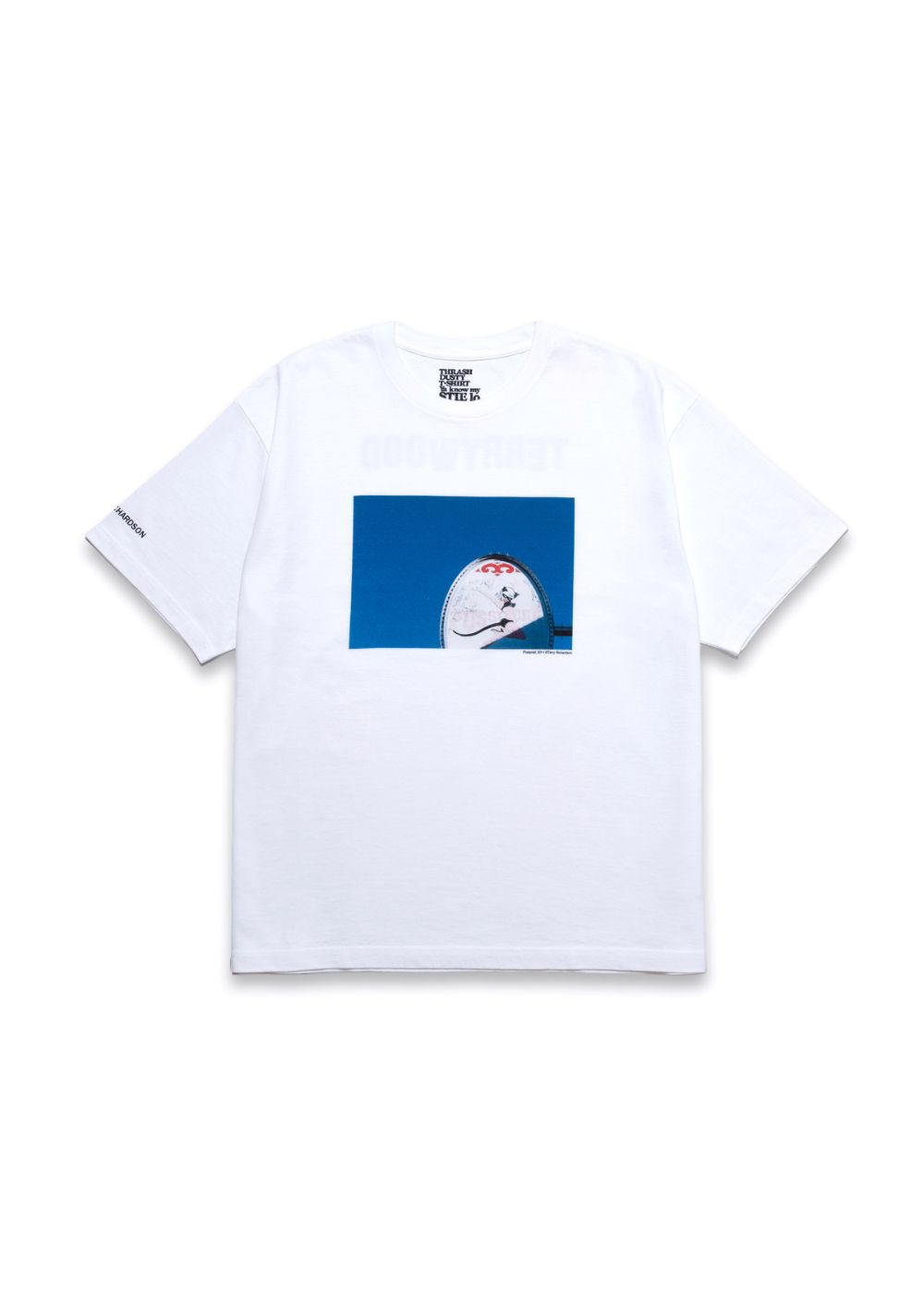 Terry Richardson×STEI-lo “PUSSY CAT” Tee  (WHITE) / ×スティーロ×テリー・リチャードソン コラボ フォト Tシャツ