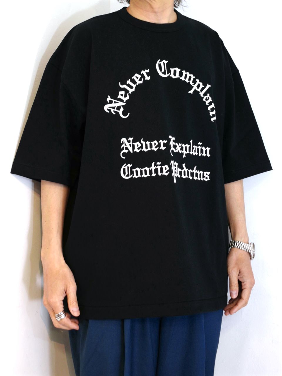 COOTIE PRODUCTIONS - Recycle Suvin Heavy Oz S/S Tee (NCNE) (BLACK