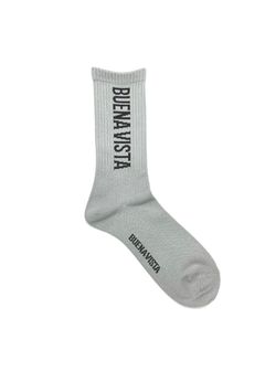 BV logo socks (GRAY) / ジャガード ソックス