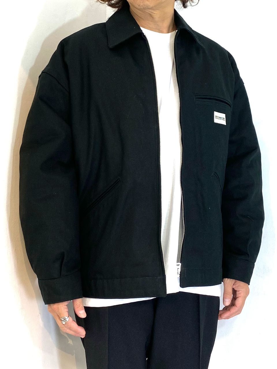COOTIE PRODUCTIONS - Cotton OX Work Jacket (BLACK) / コットン 