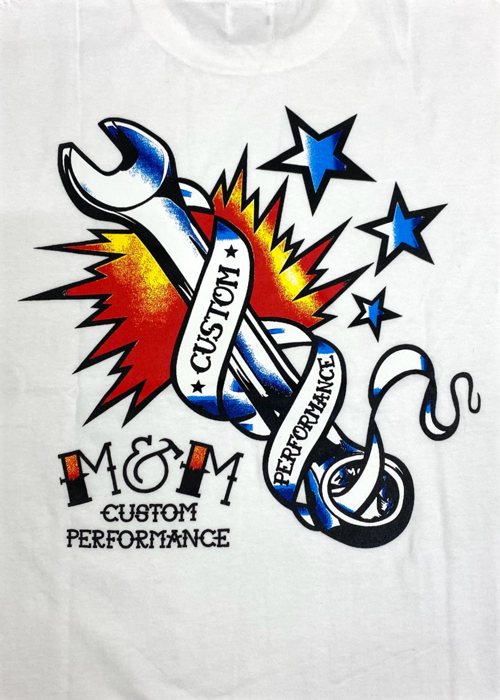 PRINT TEE (WHITE) / ロゴ プリント Tシャツ