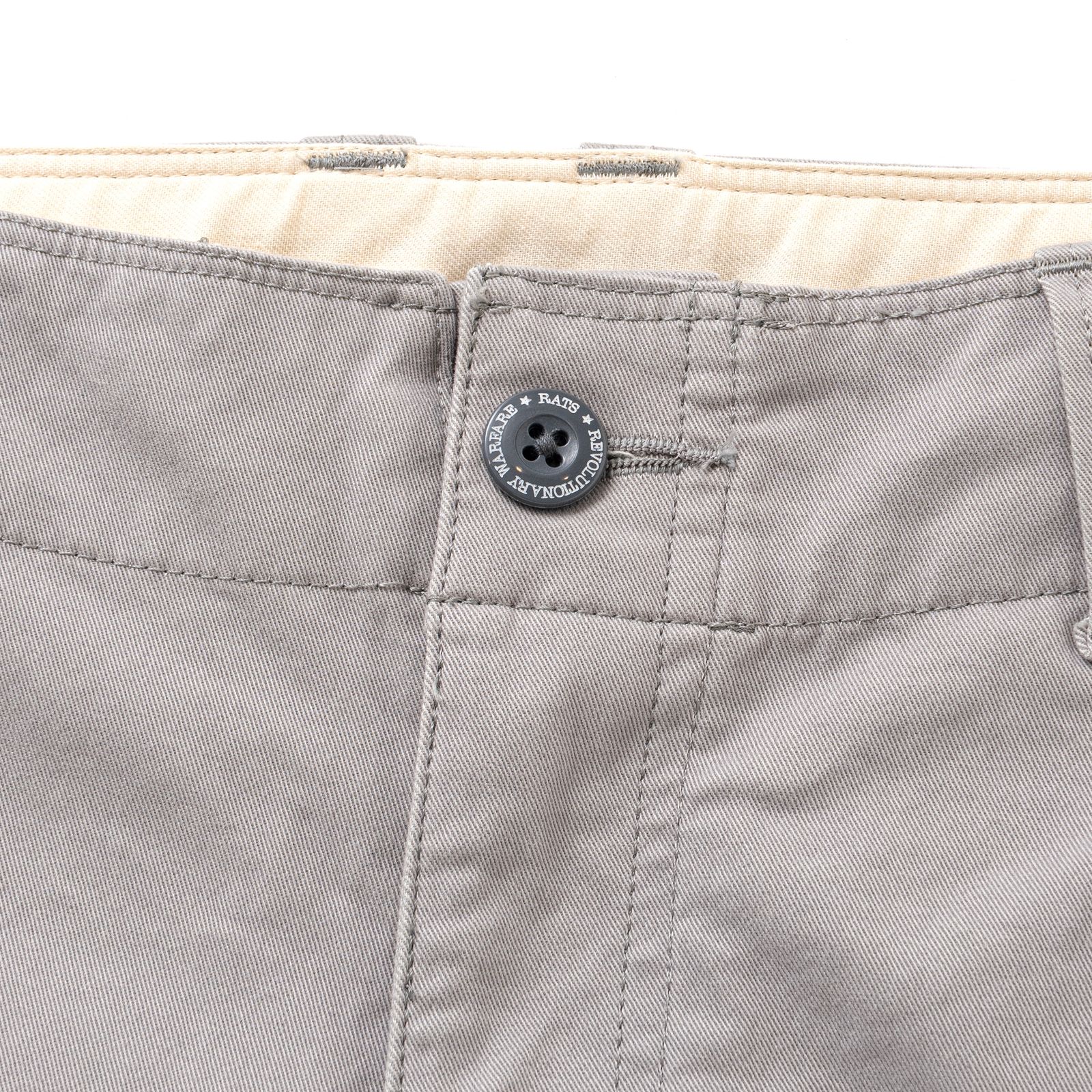 CHINO L/L PANTS SLIM (GRAY) / スリムタイプ チノ パンツ