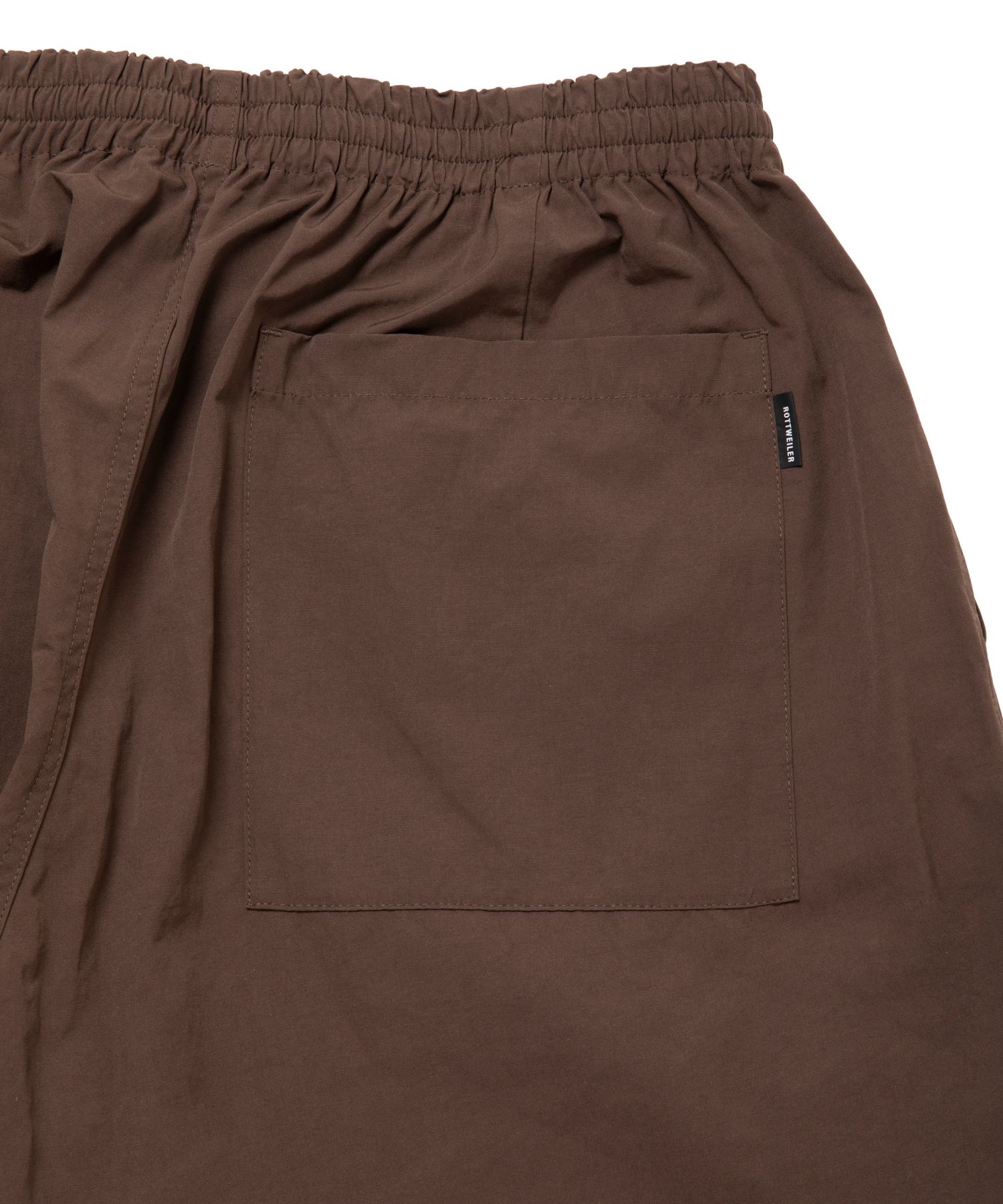 R9 PARACHUTE PANTS (BROWN) / パラシュート パンツ