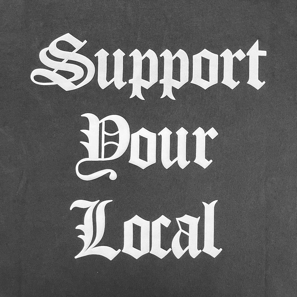 CAPTAINS HELM - SUPPORT YOUR LOCAL L/S TEE (BLACK CAPTAINS HELM - SUPPORT YOUR LOCAL L/S TEE (BLACK