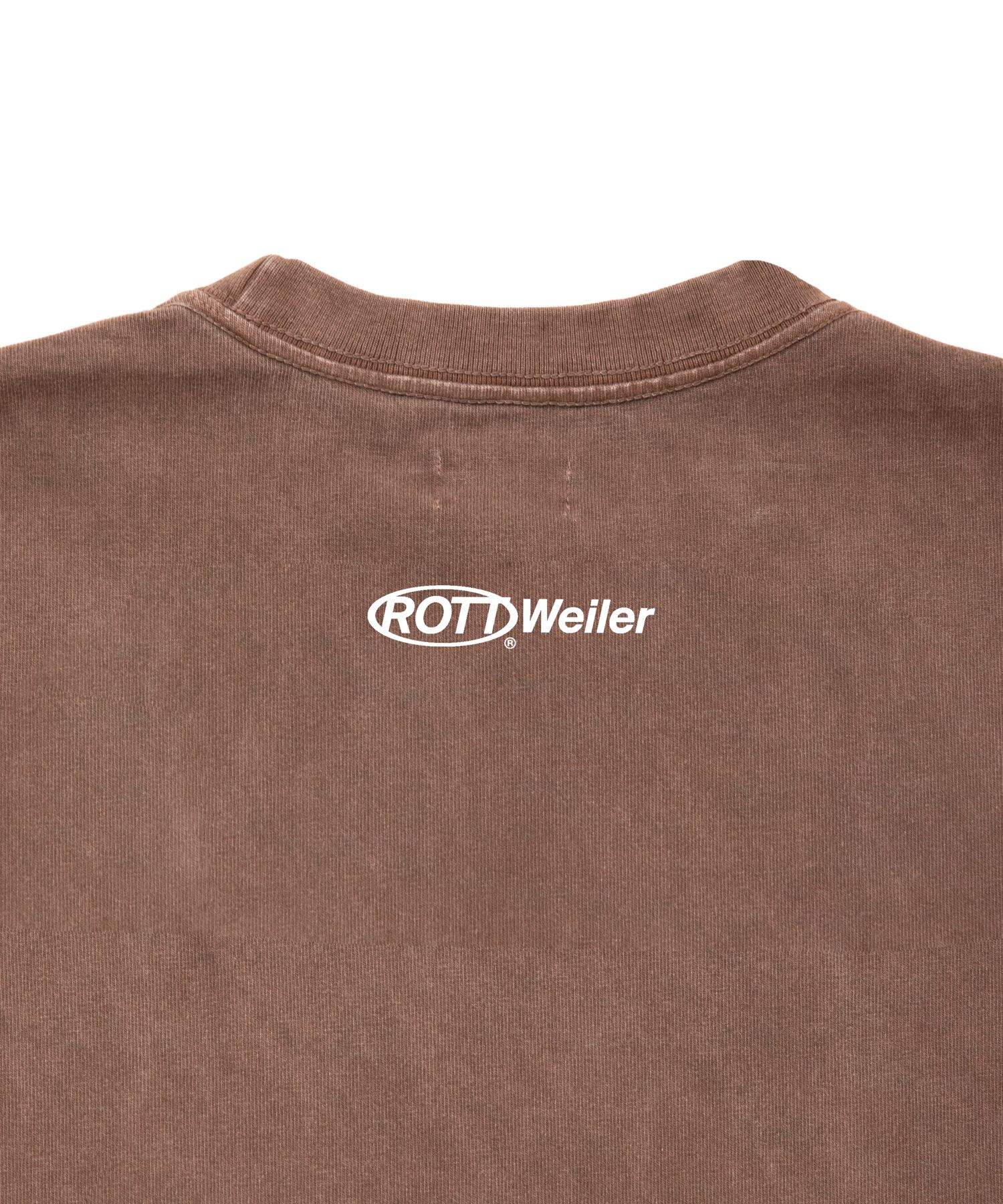 RW TEE (BROWN) / オリジナル プリント Tシャツ