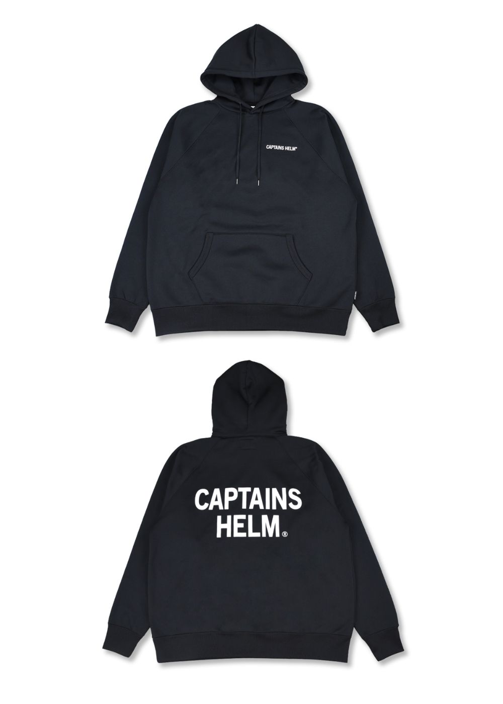 PLEASURE SEEKERS TEC HOODIE (BLACK) / セットアップ テック フーディー / セットアップ可能