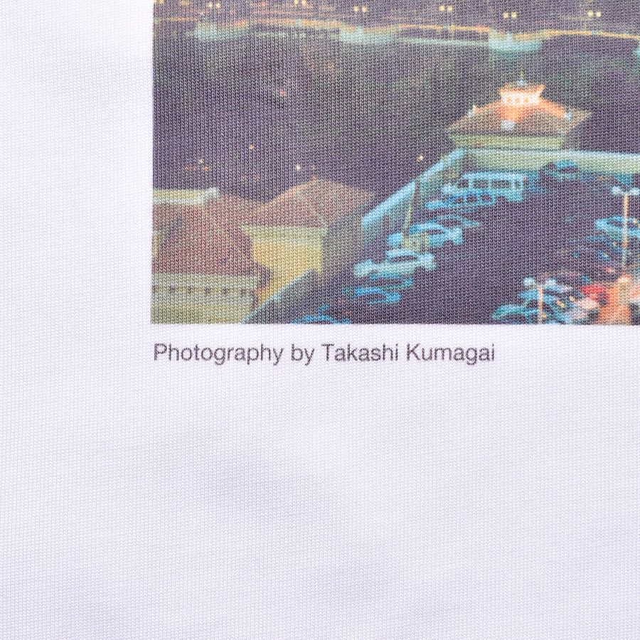 ×WDS Photo L/S Tee (WHITE) / ウィンダンシー コラボ Tシャツ