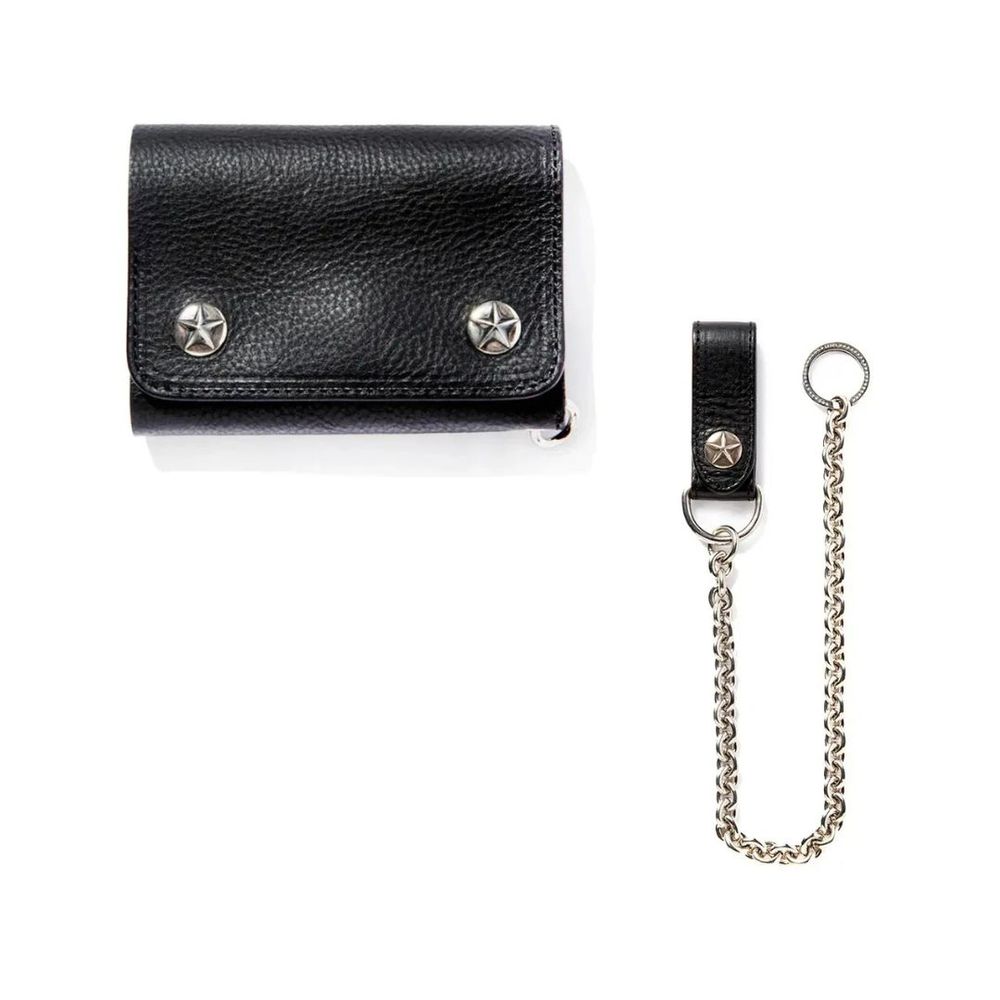 CALEE 新作販売告知 / スターコンチョを使用した財布&ウォレットチェーン。