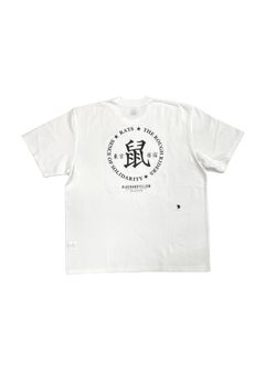 鼠 TEE (WHITE) / 鼠 Tシャツ
