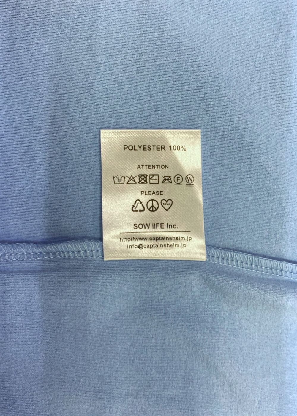 LIGHT&DRY SUMMER TEE (LIGHT BLUE) / ドライ ストレッチ ポケット Tシャツ