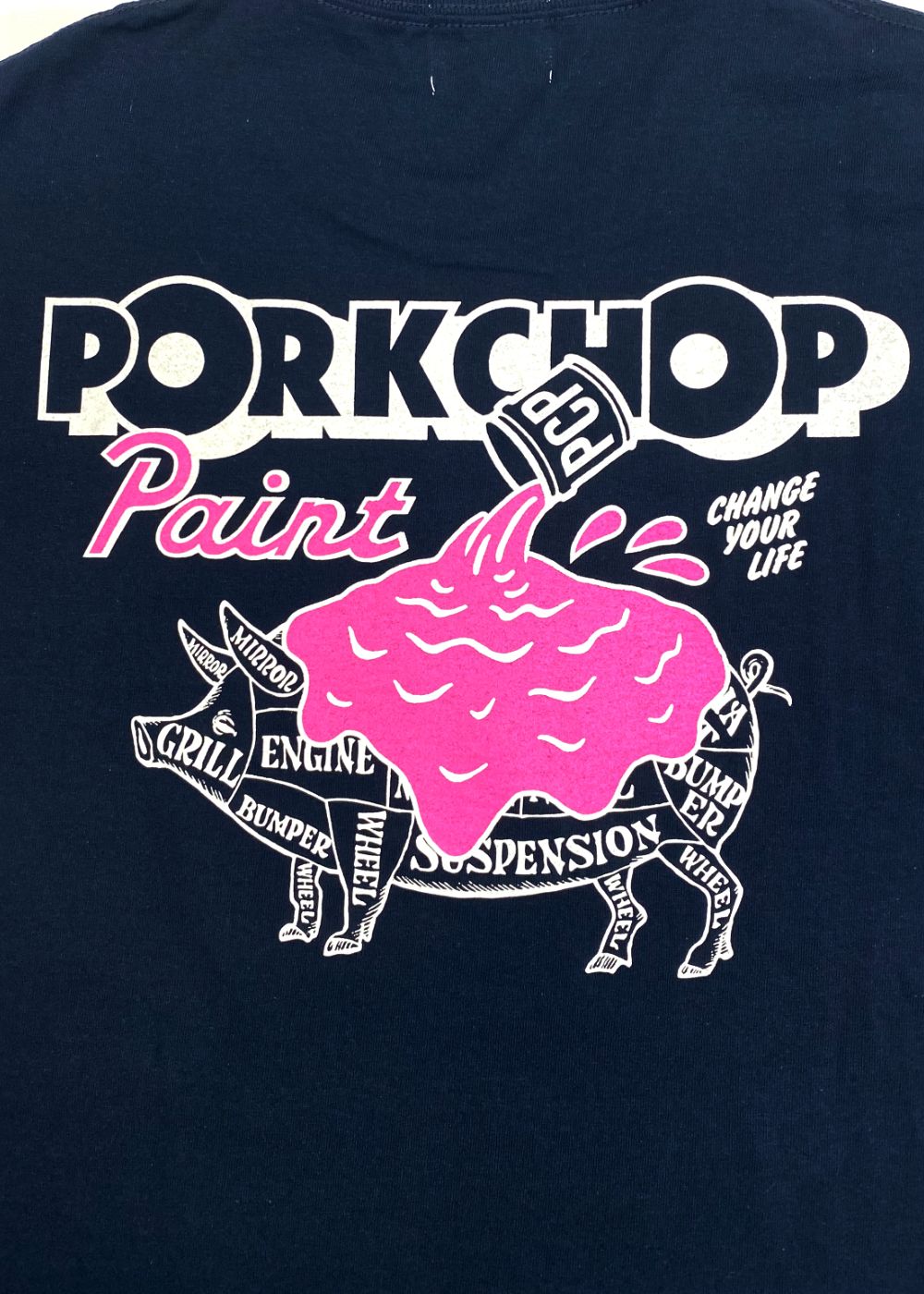 PCP PORK TEE (NAVY) / PCP ポーク Tシャツ