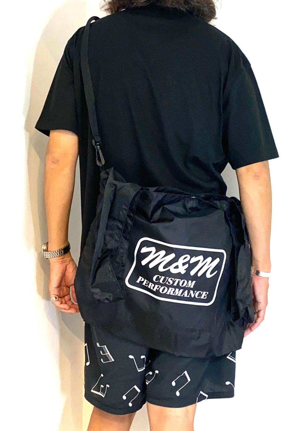 M&M CUSTOM PERFORMANCE - MARCHE BAG (BLACK) / エコトートバッグ | LOOPHOLE