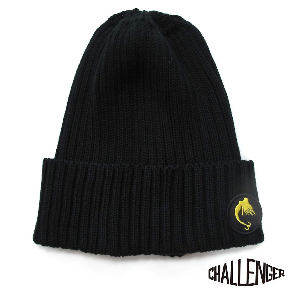 CAPTAINS HELM - × CHALLENGER BITE ME COOL MAX KNIT CAP (BLACK