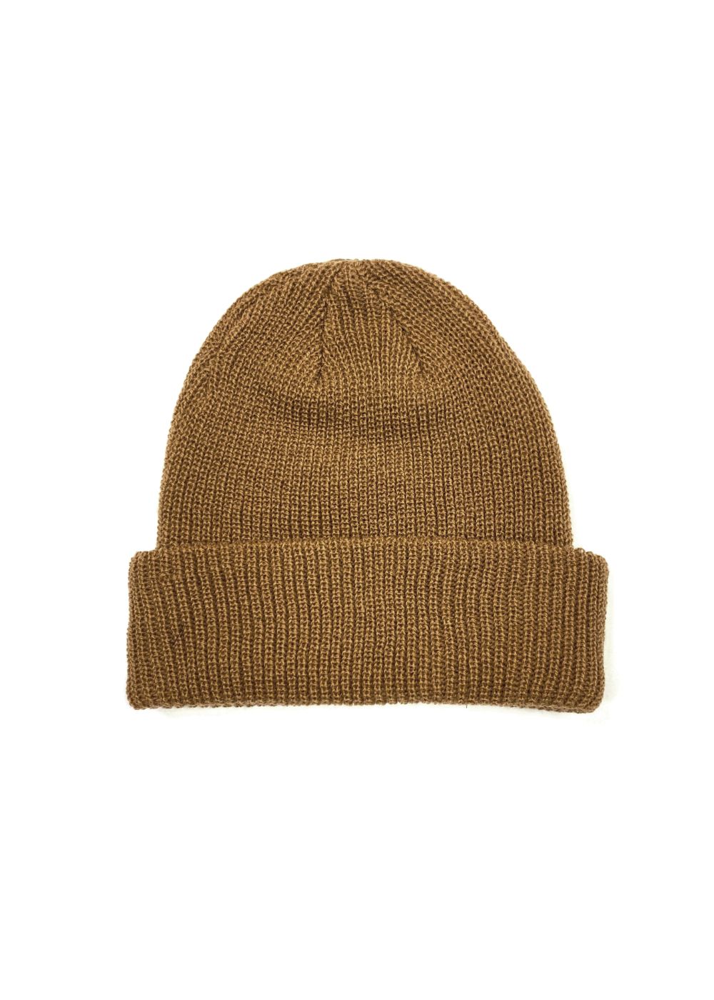 KNIT CAP (COPPER) / ロゴ刺繍 ニットキャップ