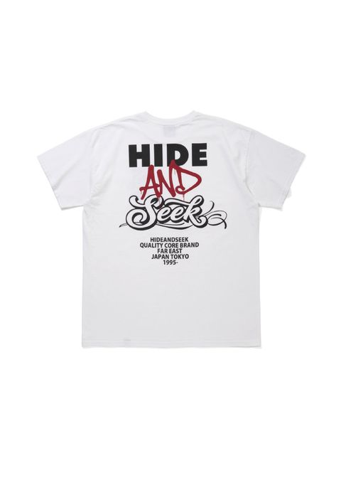 AND S/S Tee (WHITE) / ロゴ プリントTee