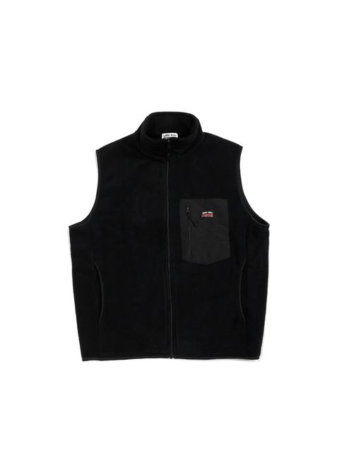 FLEECE VEST (BLACK) / フリース ベスト