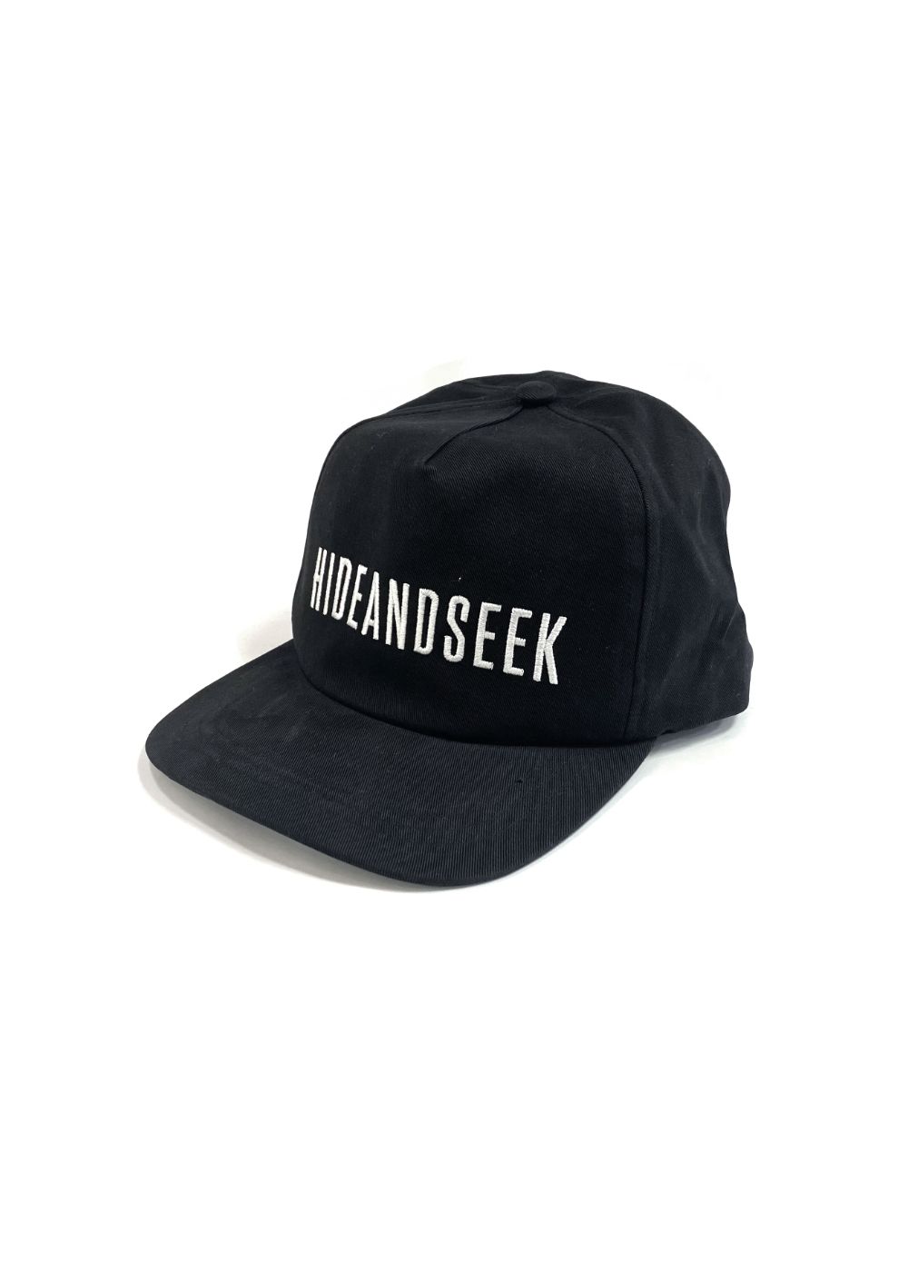 Logo Trucker CAP (BLACK) / ロゴ刺繍 ベースボール キャップ