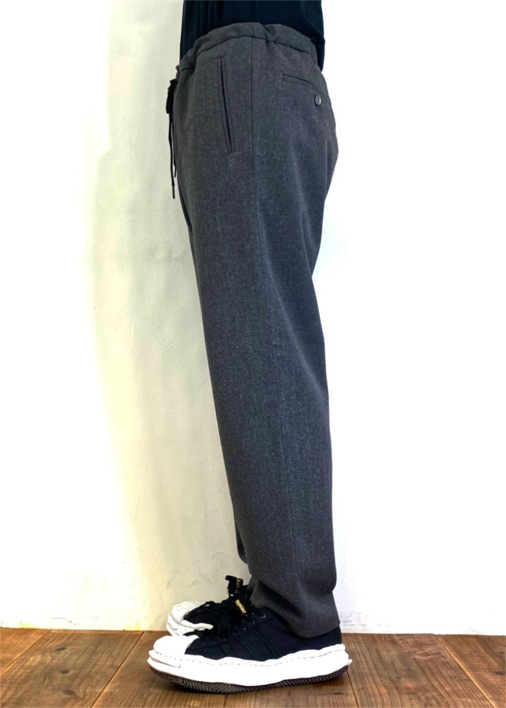 THERMOLITE EASY SLACKS (CHARCOAL) / サーモライト イージー スラックス