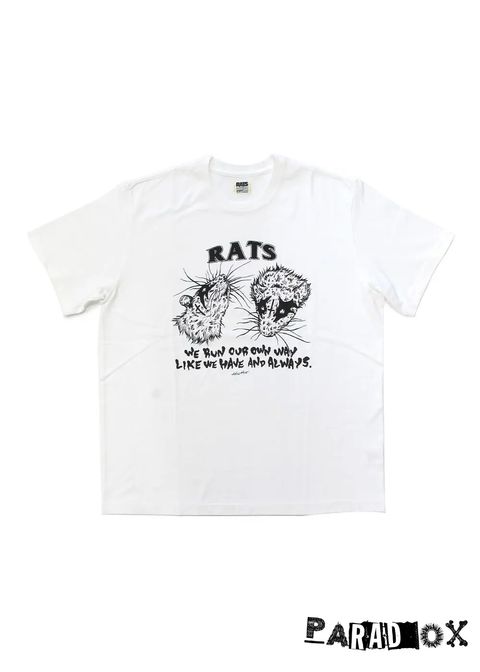 ×Hirotton TEE "OUR OWN WAY" (WHITE) / ×ヒロットン コラボT