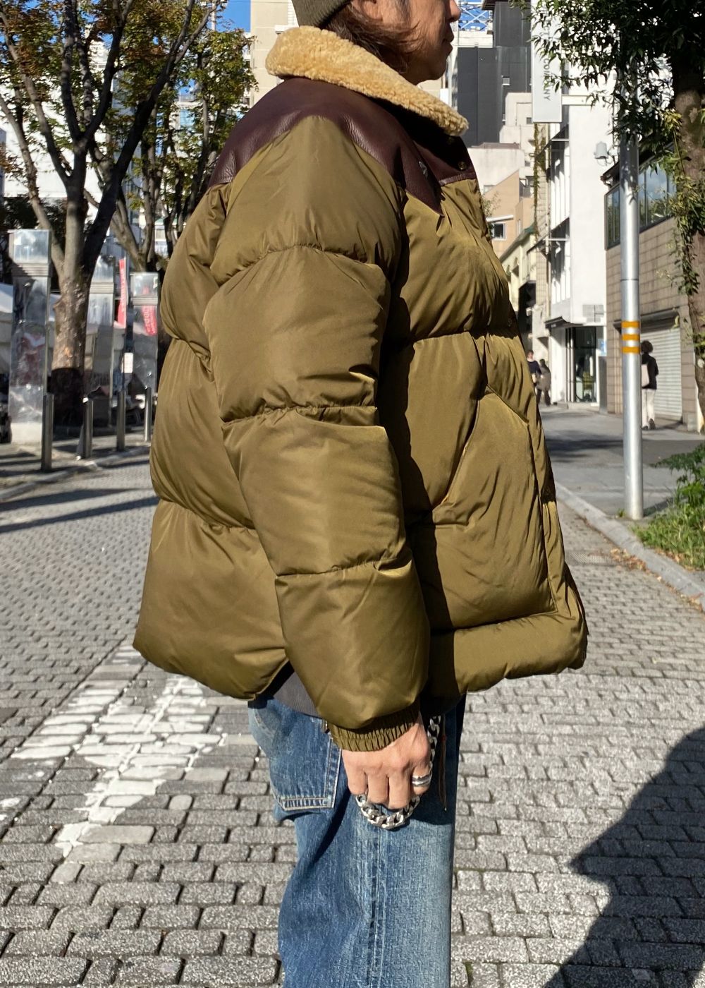 【Rocky Mountain×GDC】Christy Jacket (OLIVE DRAB) / ロッキーマウンテン コラボ ダウンジャケット