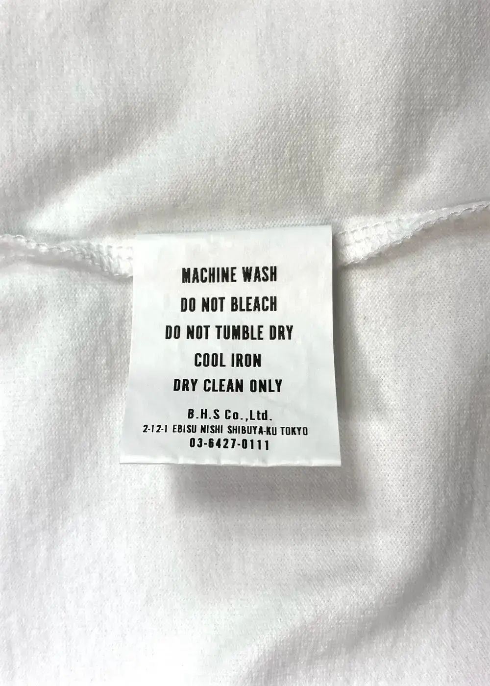 MC L/S TEE (WHITE) / MC ロング Tシャツ