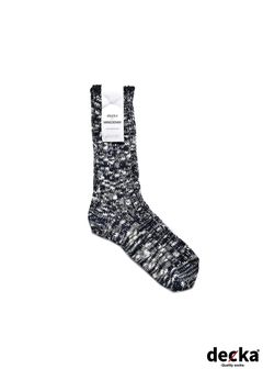 ×decka Melange Rib SOX (DNY) / デッカ コラボ メランジ ソックス