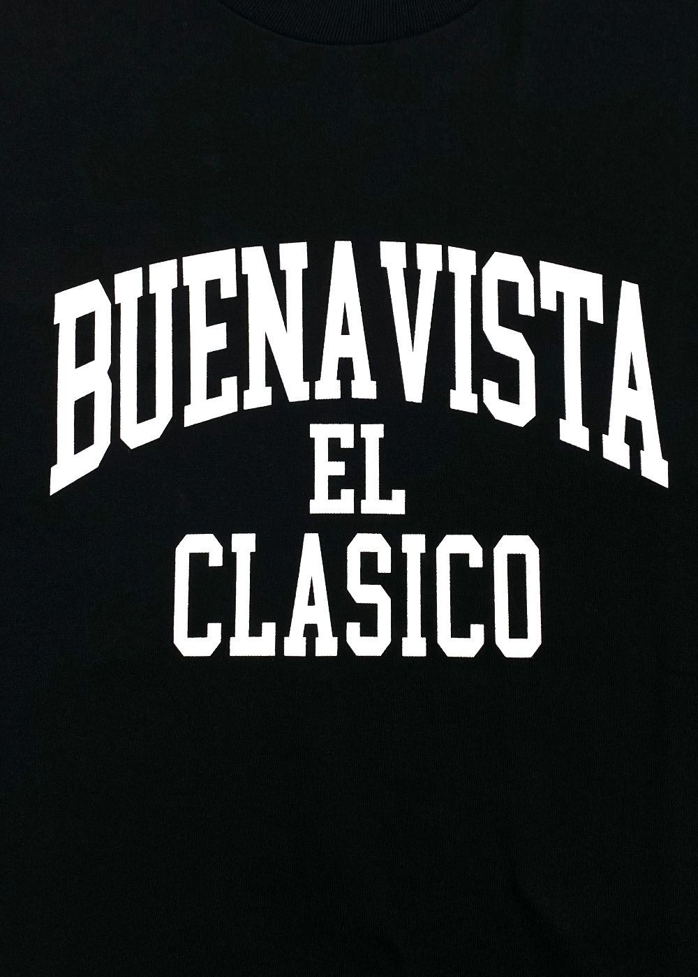 BV college logo tee (BLACK) / カレッジ ロゴ Tシャツ
