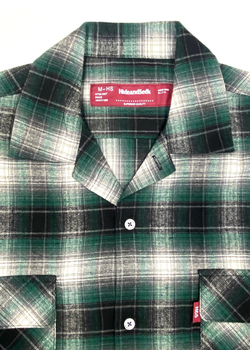 Check L/S Shirt (GREEN) / チェック ネル シャツ