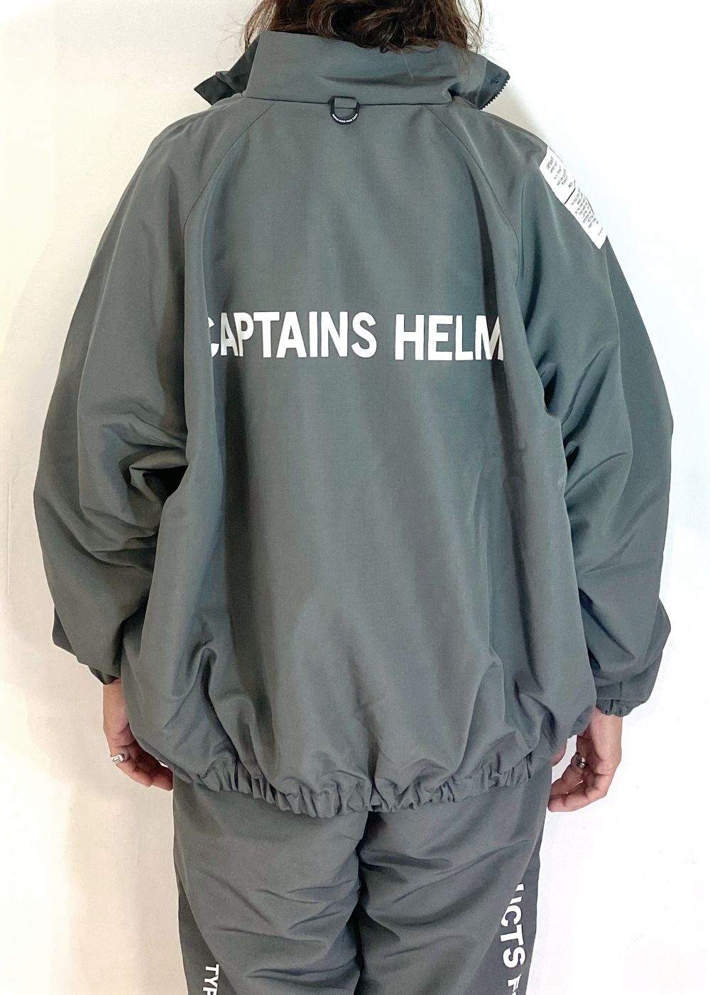 MIL SEEKERS NYLON JACKET (GRAY) / リップストップ ナイロン トラック ジャケット / セットアップ可能
