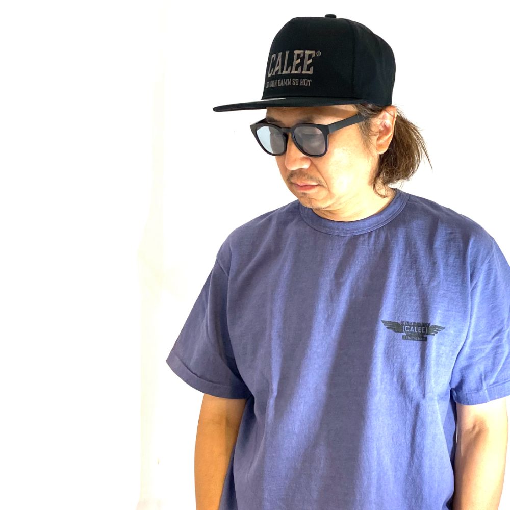 CALEE NATIONAL LOGO SOUVENIR CAP (CHARCOAL) / オリジナル ロゴ刺繍 キャップ