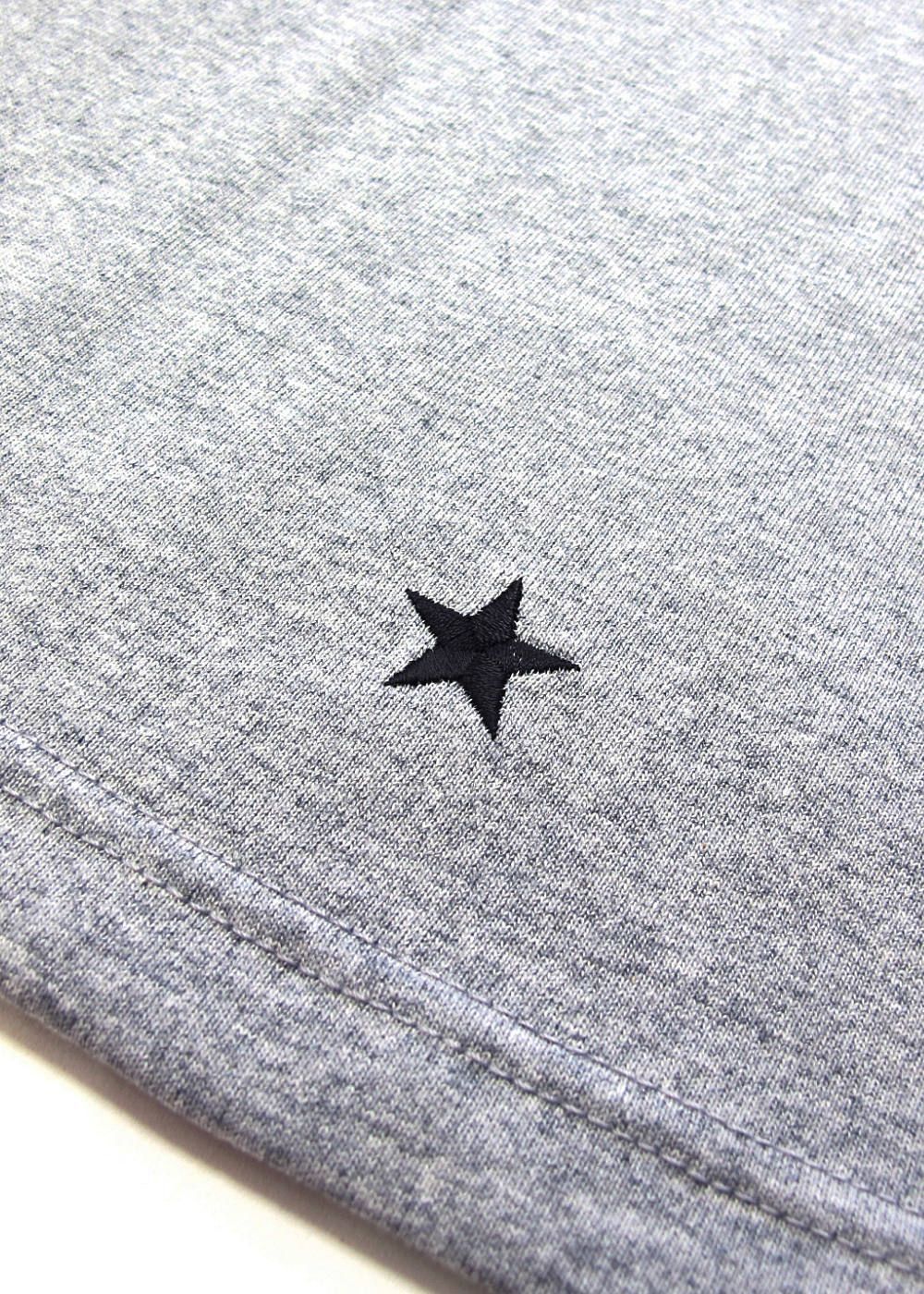 Logo EMB. Tee (M.GRAY) / ロゴ プリント Tシャツ