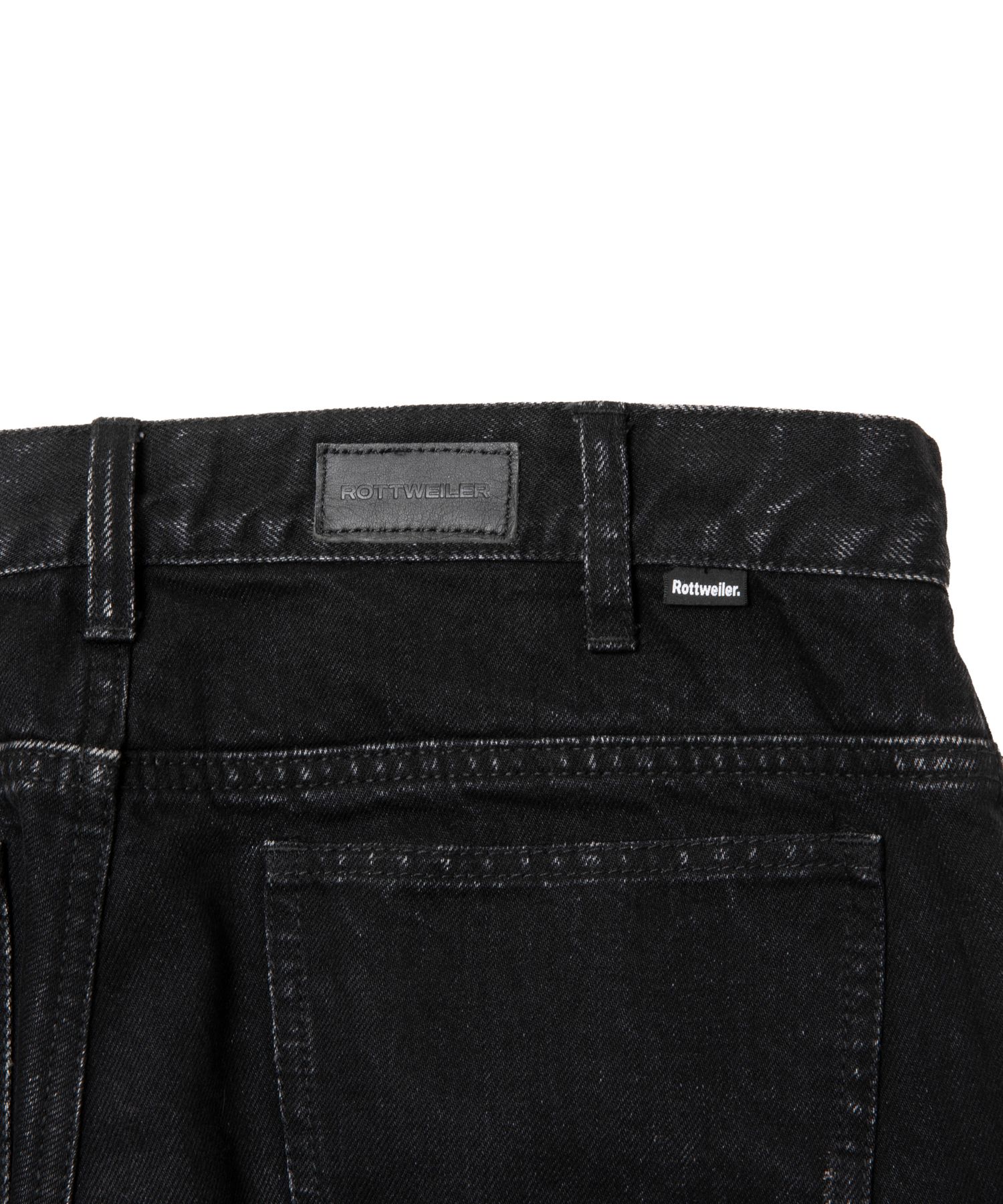 R9 05 WASHDENIM PANTS (BLACK) / オリジナル ウォッシュ デニム パンツ