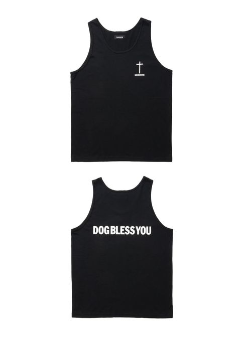 D.B TANKTOP (BLACK) / プリント タンクトップ