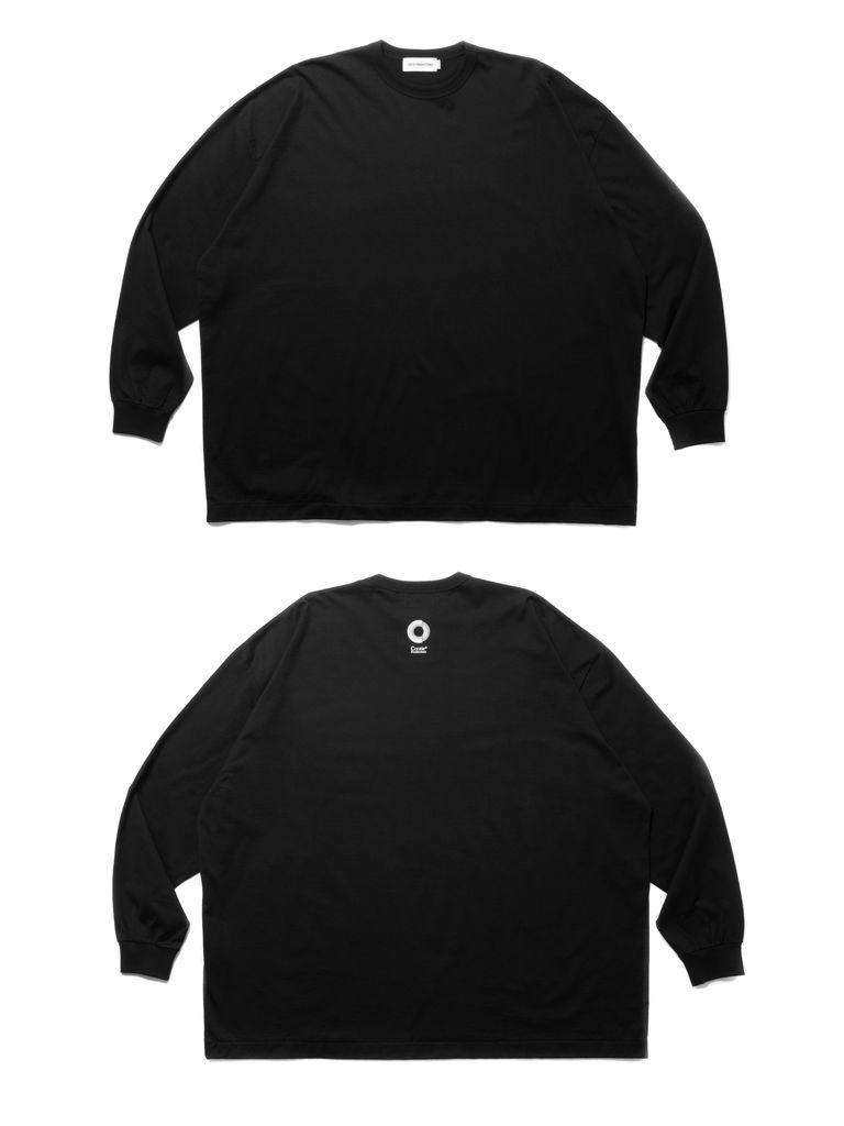 COOTIE PRODUCTIONS - Oversized L/S Tee (BLACK) / オリジナル オーバ 