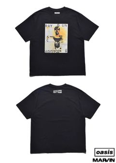 × MARVIN T-SH (OASIS) (BLACK) / マーヴィン コラボ Tシャツ