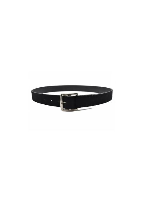Suede Leather Belt (BLK)  / スウェード レザーベルト