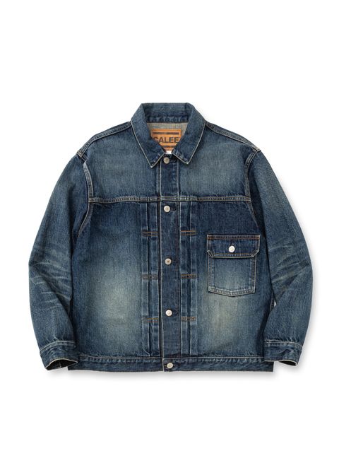 1st TYPE DENIM JACKET ＜USED＞ (USED INDIGO BLUE) / 1st タイプ ユーズド デニム ジャケット