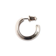 LOGO ROLL PIERCE (LARGE) (SILVER) / ロゴ ロール ピアス