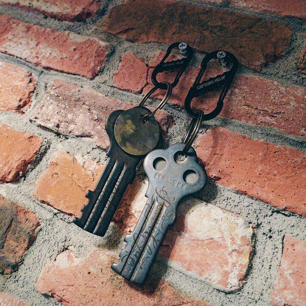 CARABINER SET (BLACK) / カラビナセット