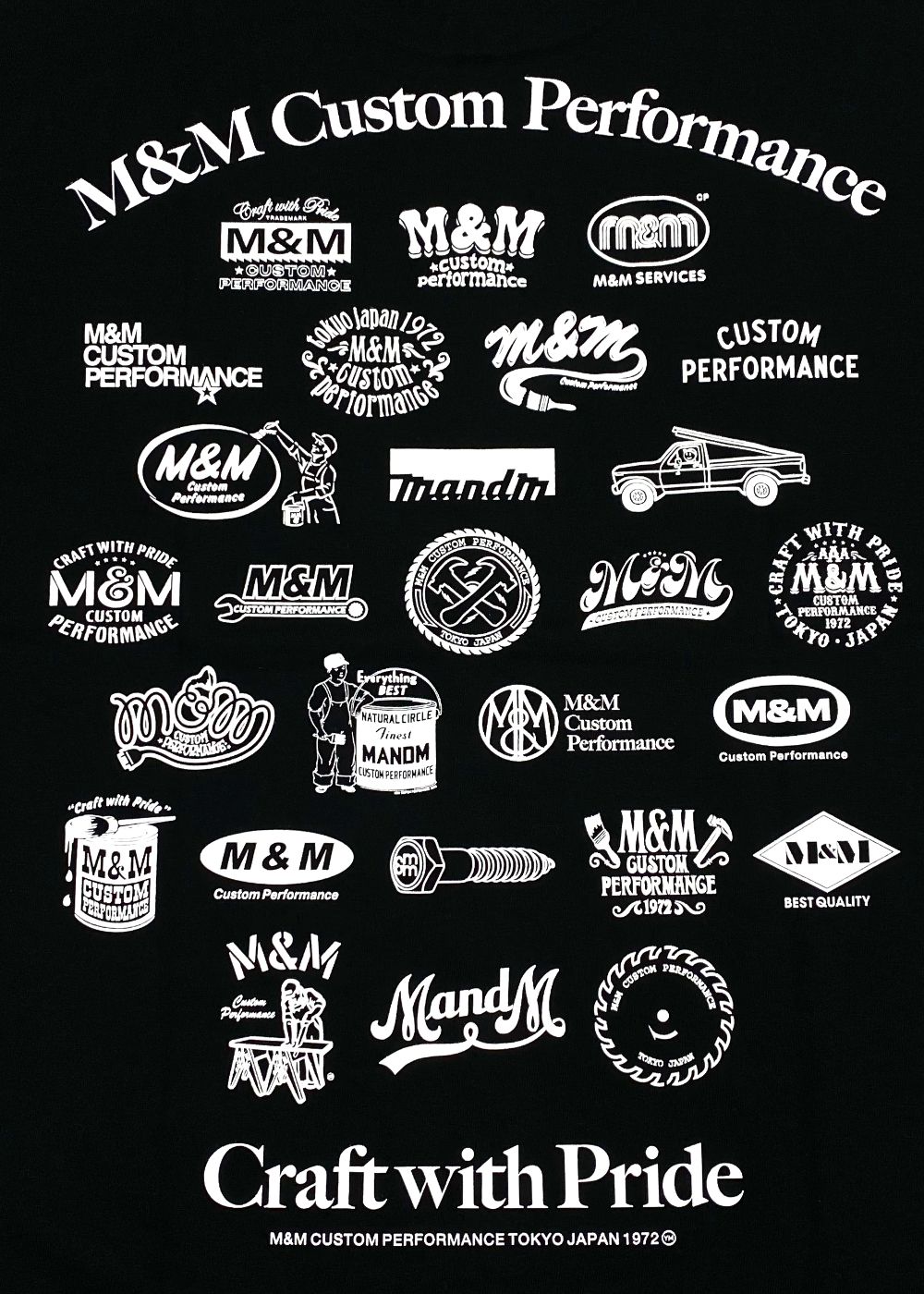 Logo Tee (BLACK) / ロゴ プリント Tシャツ