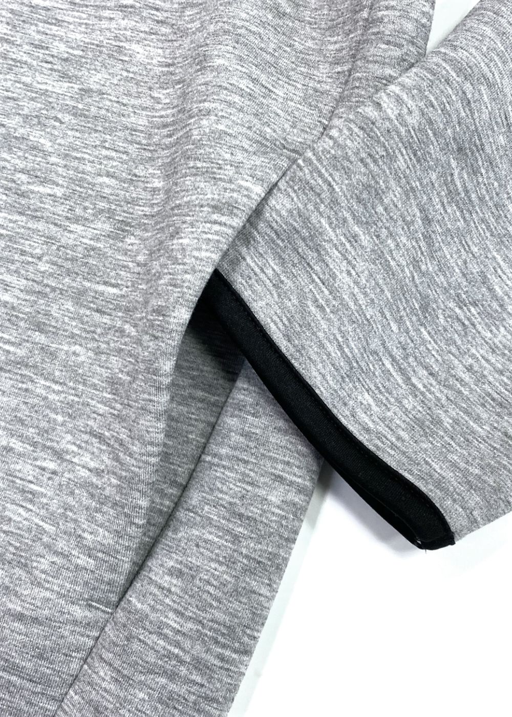 CARDBOARD KNIT FULL ZIP PARKA (H.GRAY) / フルジップ テックパーカー