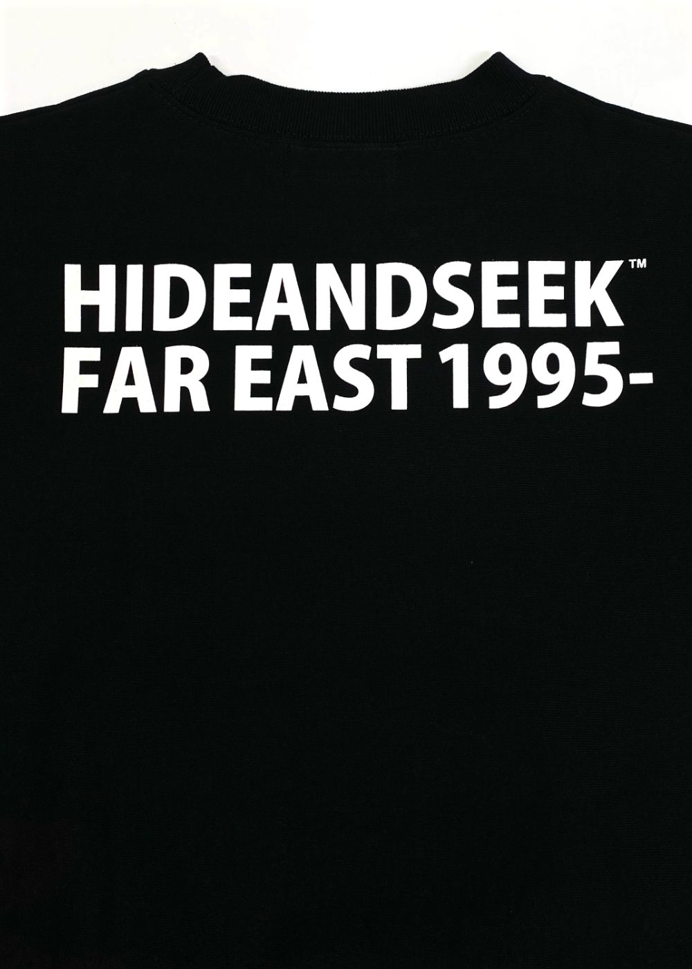 Logo Sweat Shirt (BLACK) / ロゴ クルーネック スウェット