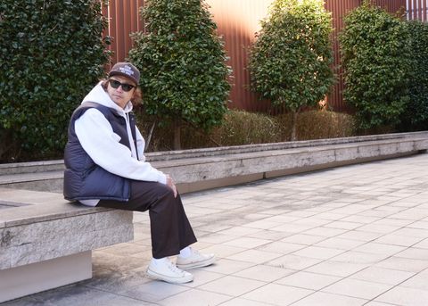 MINEDENIM × NONNATIVE COLLABORATION DOWN VEST