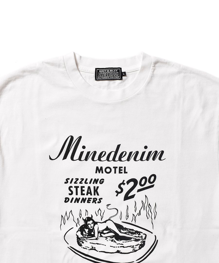 MINEDENIM x HYSTERIC GLAMOUR Tシャツ XLサイズ Tシャツ/カットソー(半袖/袖なし) 送料割引あり