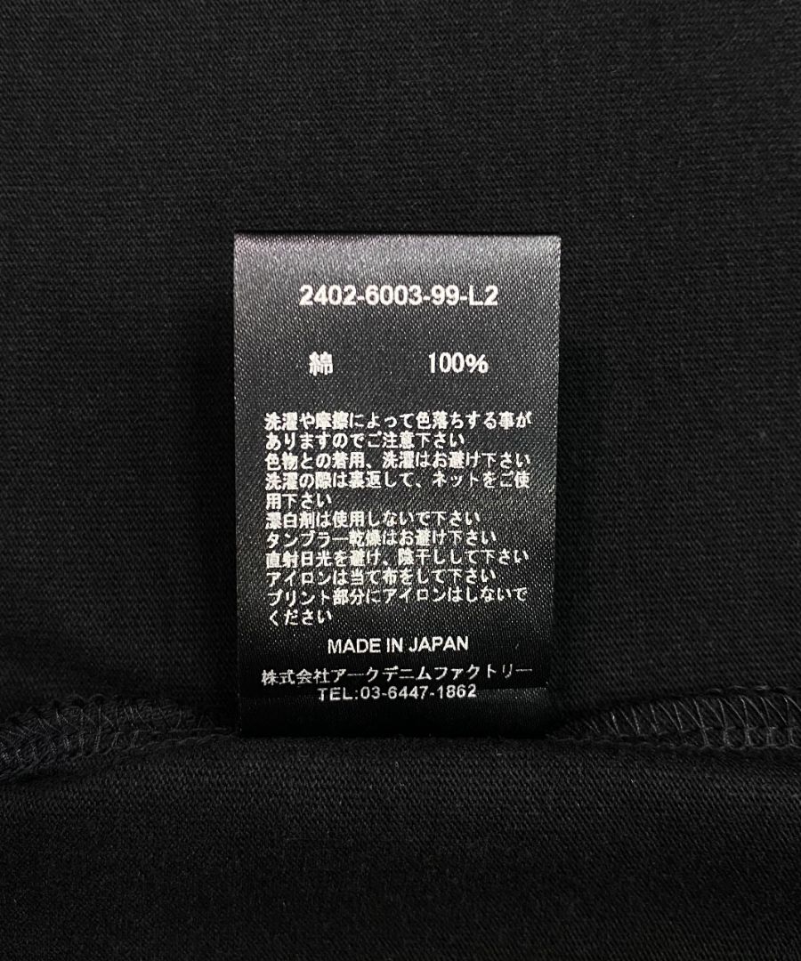Standard Crewneck T-SH (BLK) / オリジナル ポケット Tシャツ