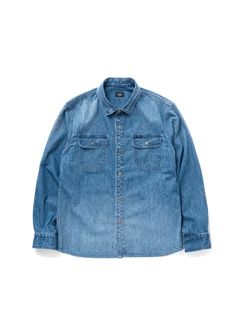 DENIM SHIRT STYLE / RATS-DENIM WORK SHIRT