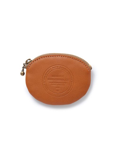 LEATHER COIN CASE (CAMEL) / レザー コインケース