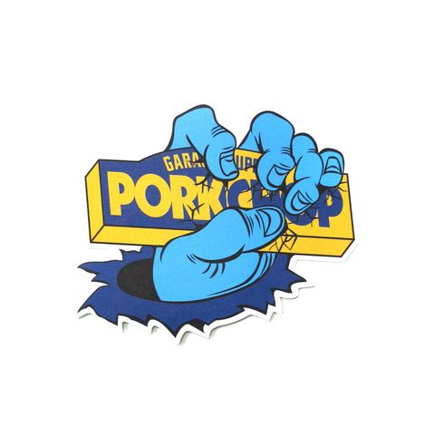 CRUSHER STICKER (BLUE) / クラッシャー ステッカー