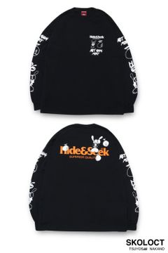 × SKOLOCT L/S Tee-1 (BLACK) / スコロクト コラボロンT